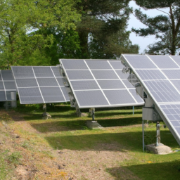 Installation de panneaux solaires pour piscines écologiques Barentin